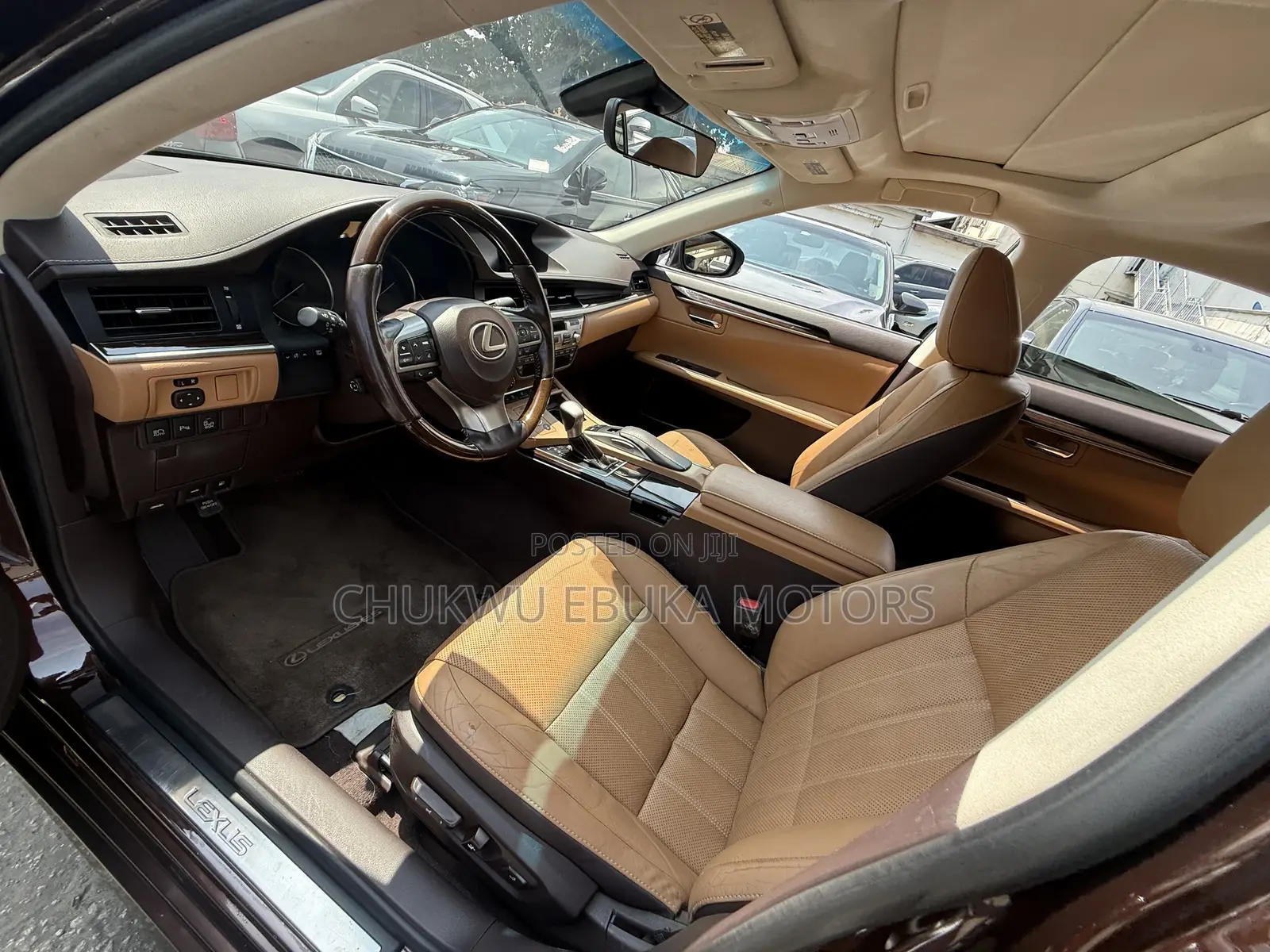Lexus ES 350 FWD 2017 Burgundy