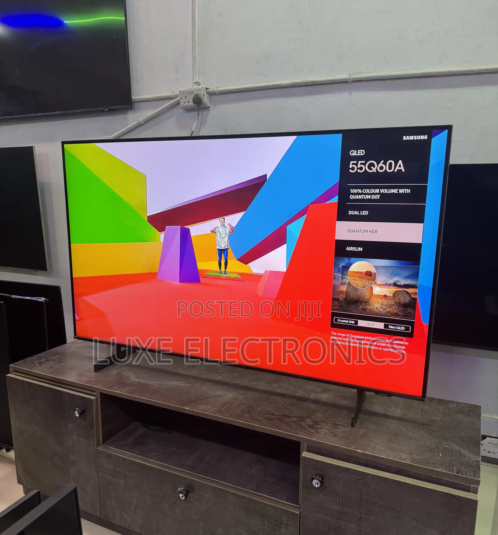 Samsung 55 Inch Airslim QLED Uk Spec Smart TV