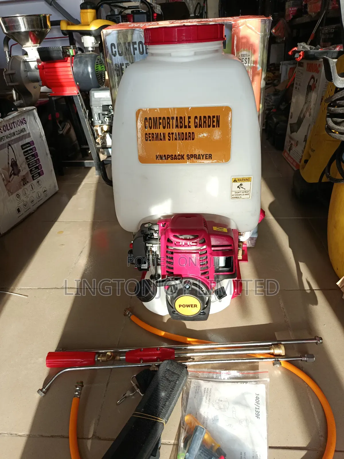 Motorised Knapsack Sprayer