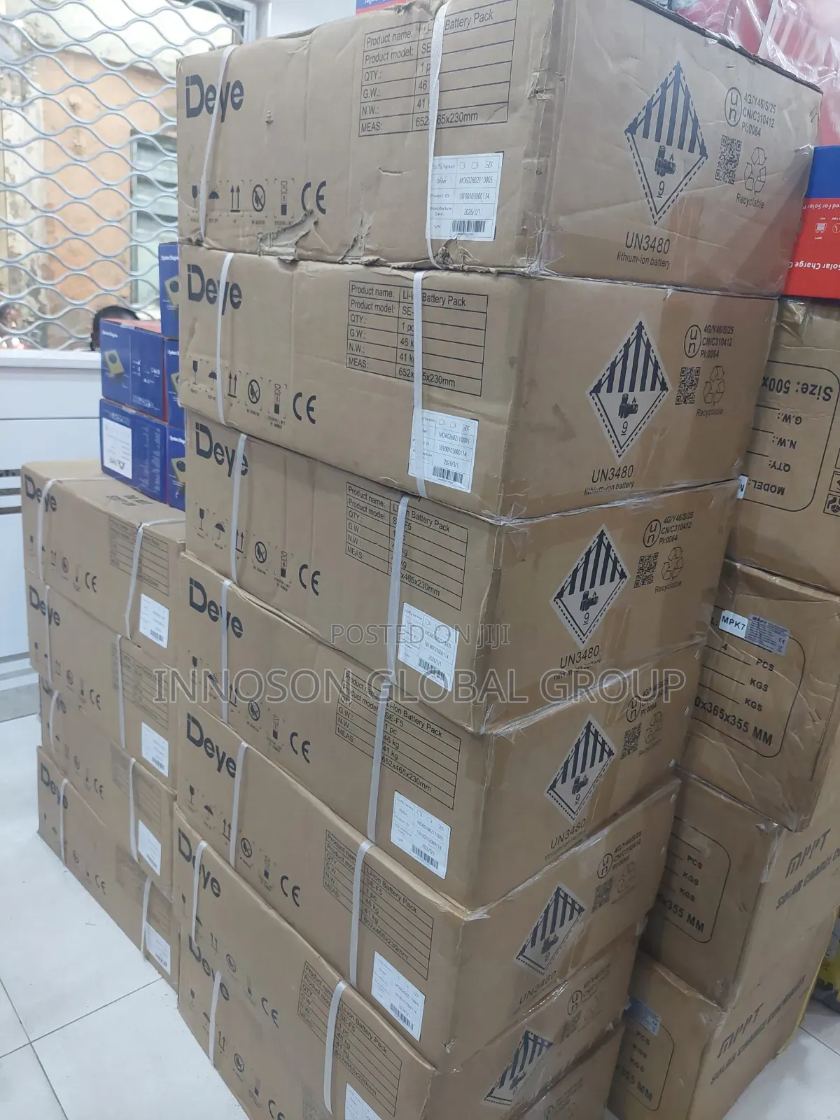 16kwh Deye Lithium Ion Phosphate Battery