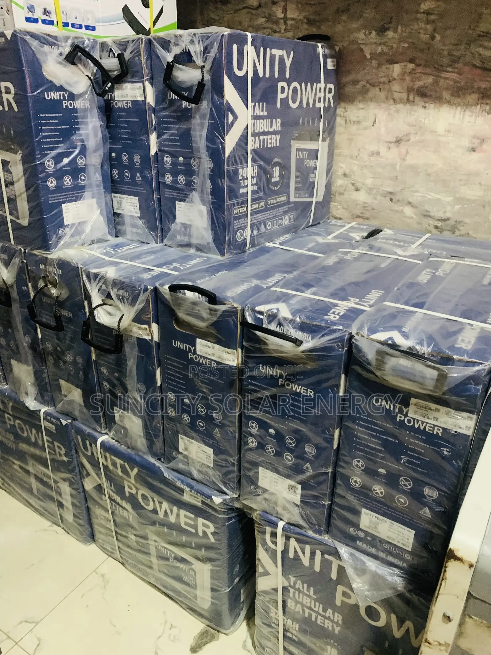 Unity Power Tubular Battery 240a/12v