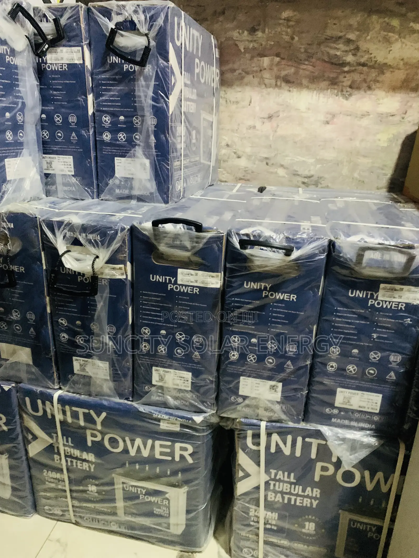 Unity Power Tubular Battery 240a/12v