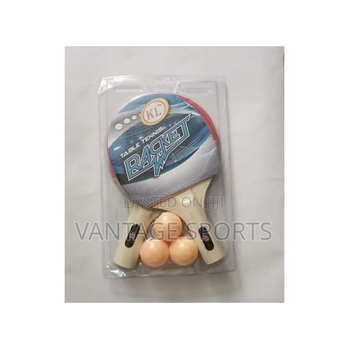 2 Player Table Tennis Bats / Rackets + 3 Balls | Free Delivery