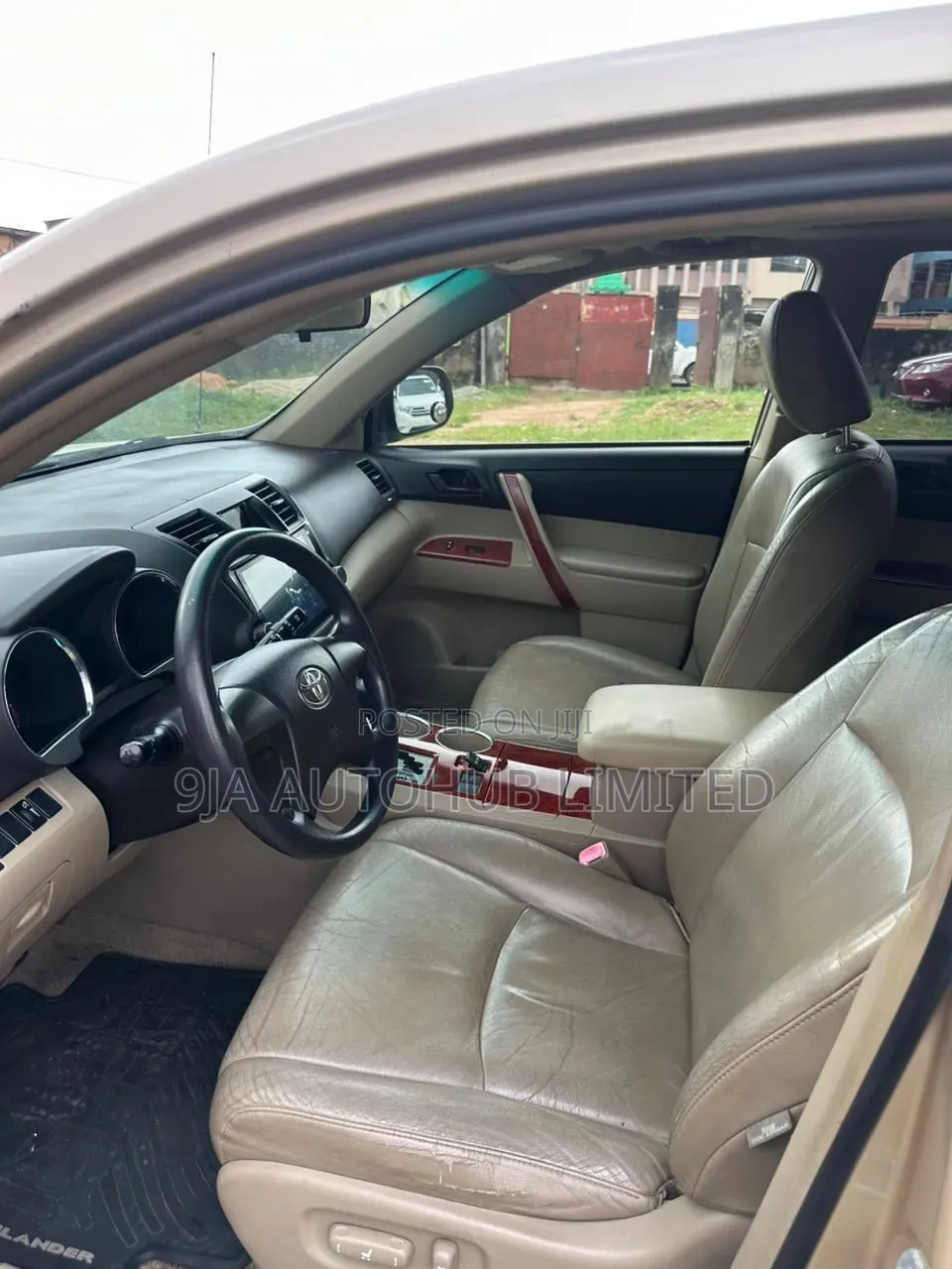 Toyota Highlander 4x4 2008 Gold