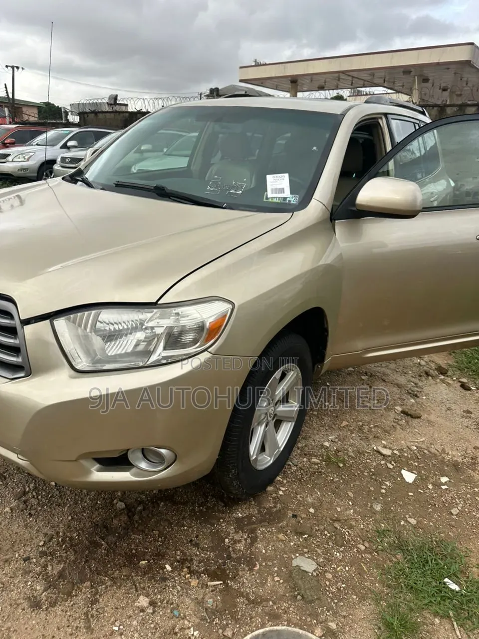 Toyota Highlander 4x4 2008 Gold