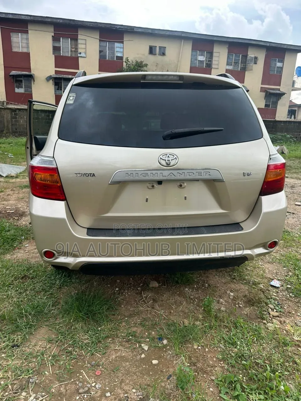 Toyota Highlander 4x4 2008 Gold