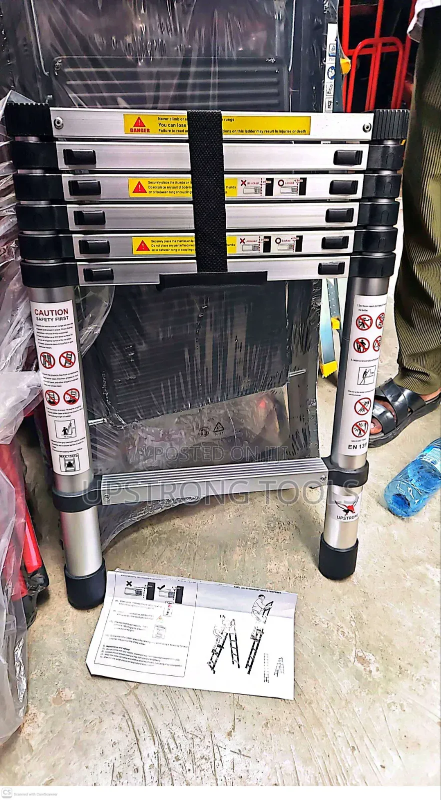 Telescopic Ladder Aluminium