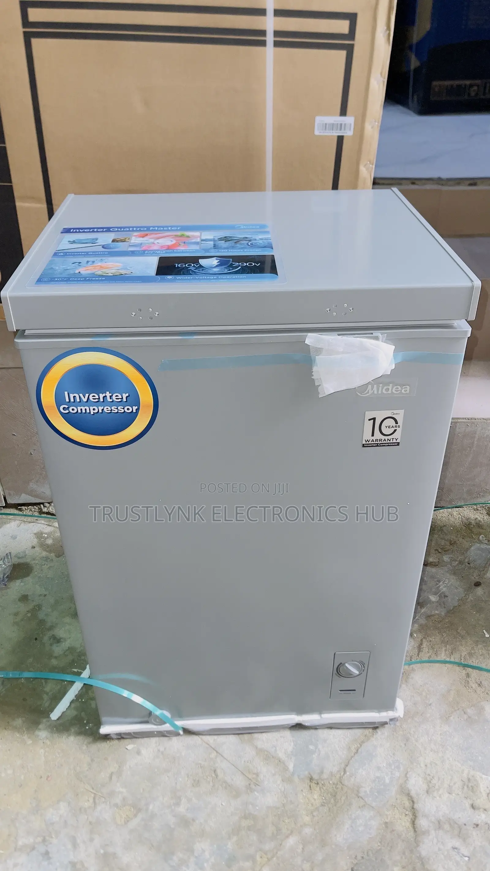 Midea 145L Inverter Chest Freezer