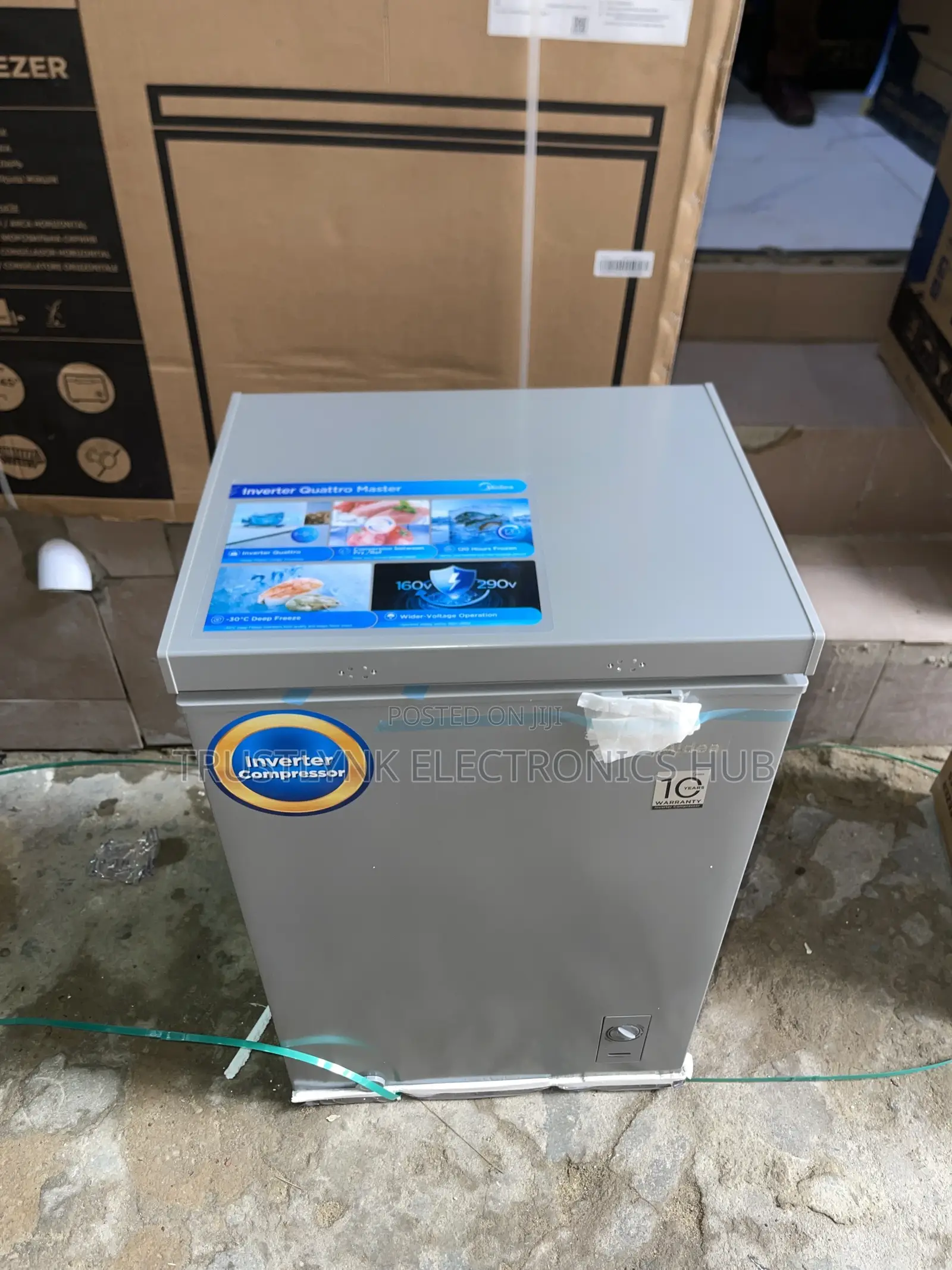 Midea 145L Inverter Chest Freezer
