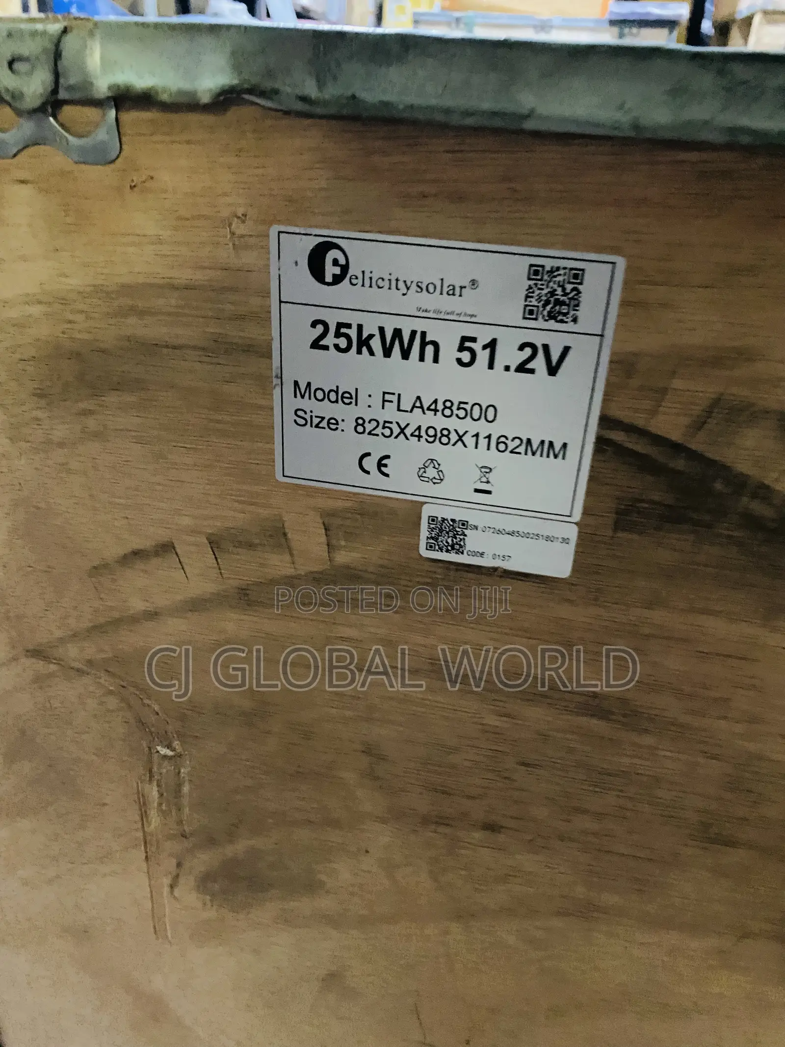 25kwh Felicity Lithium Battery