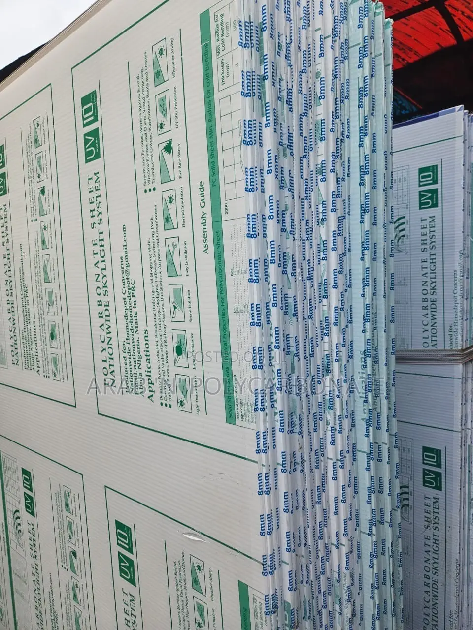 Danpalon Polycarbonate Roof Cover Distributor