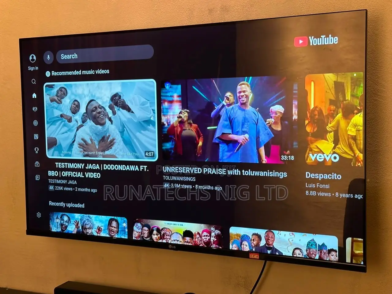 Brand New LG UHD AI ThinQ 50 Inches Smart Android TV 2026 Model