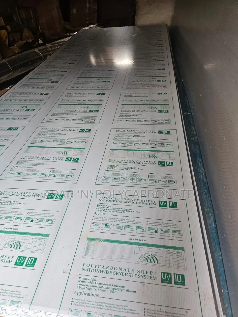 Foreign Danpalon Polycarbonate Sheets Depot