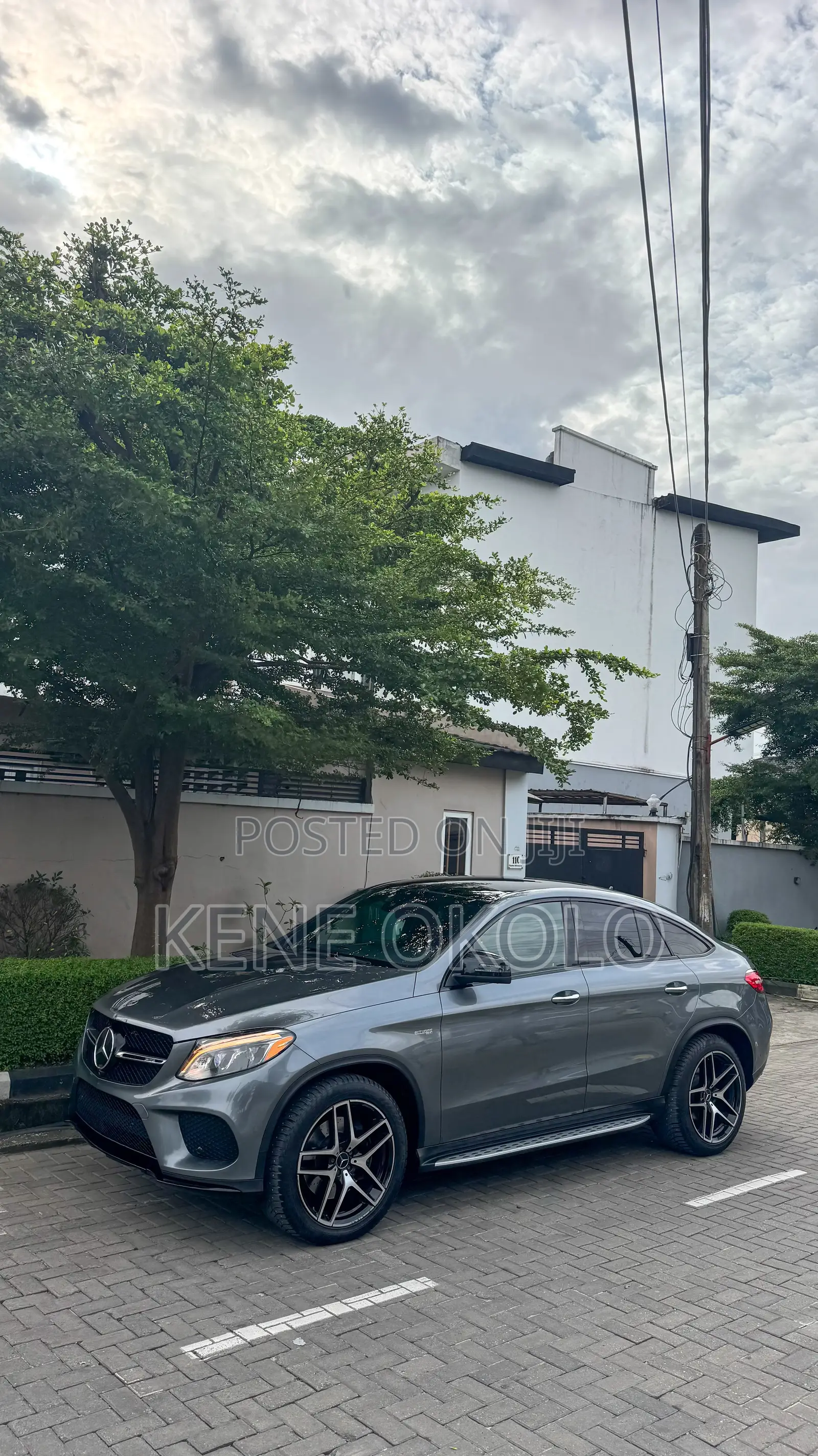 Mercedes-Benz GLE-Class AMG GLE 43 4MATIC 2019 Gray