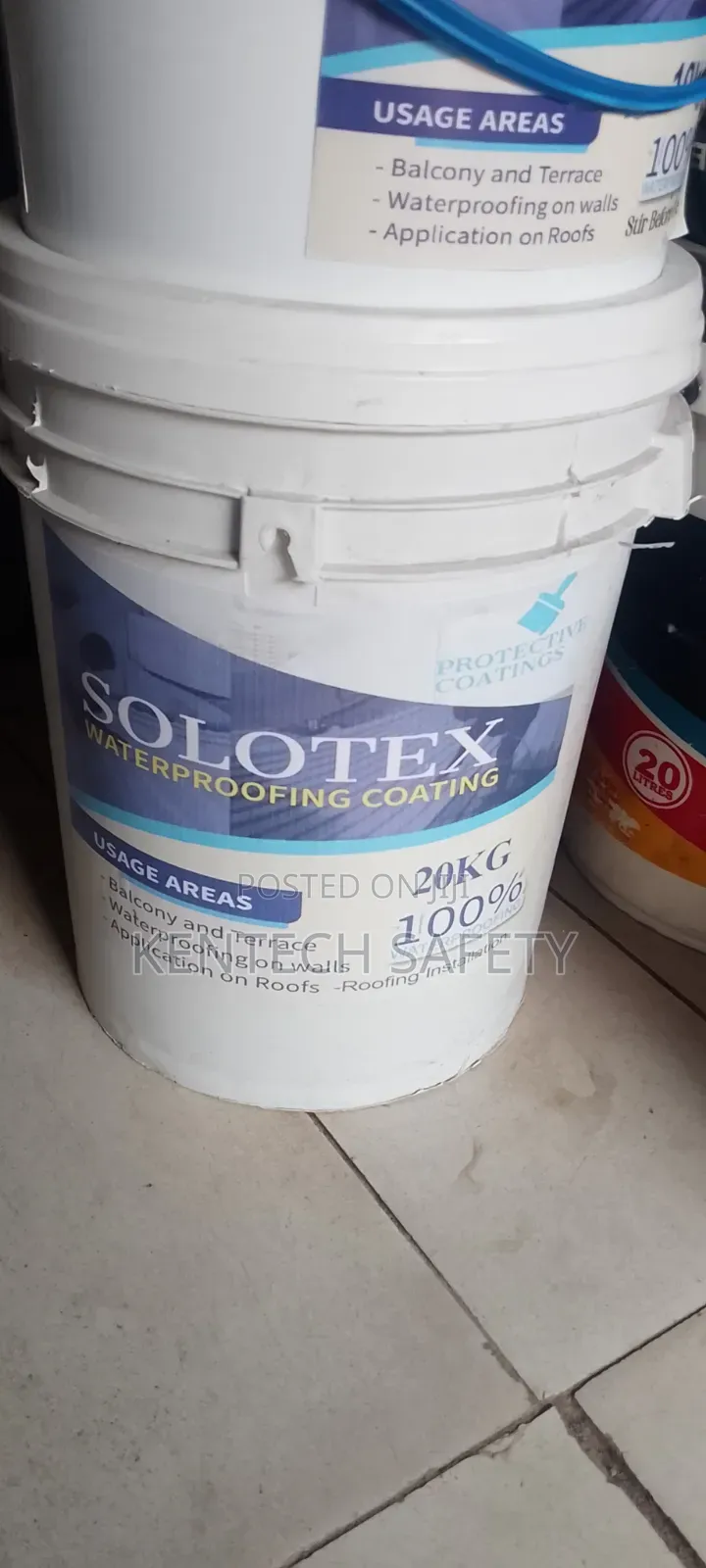20kg SOLOTEX Waterproof Construction Chemicals Adhesive