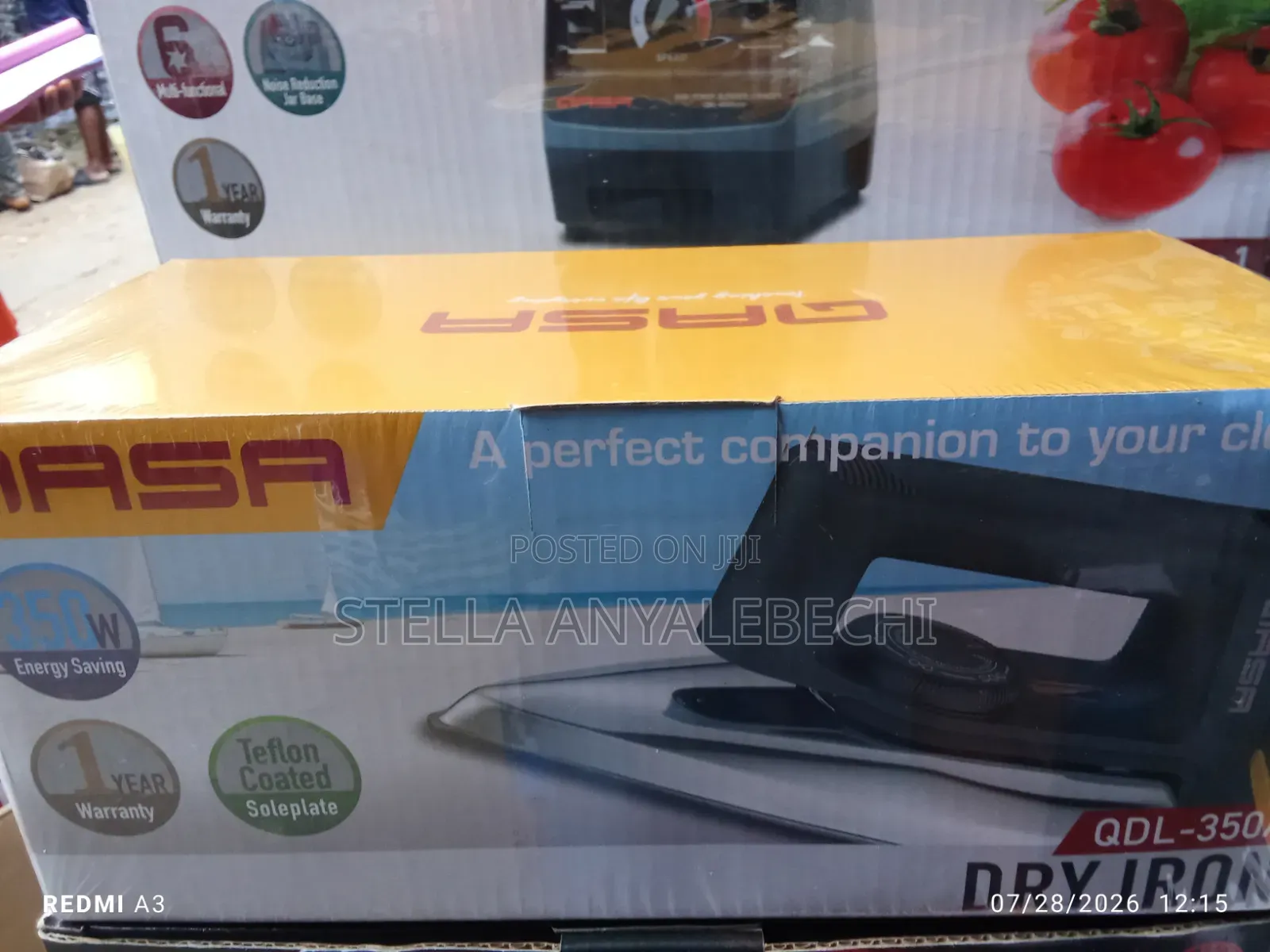 300w AC/DC Inverter Friendly Dry Iron