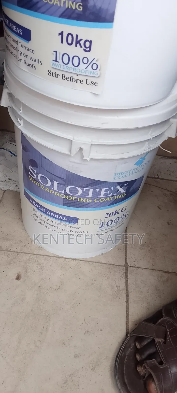10kg SOLOTEX Waterproof Construction Chemicals Adhesive