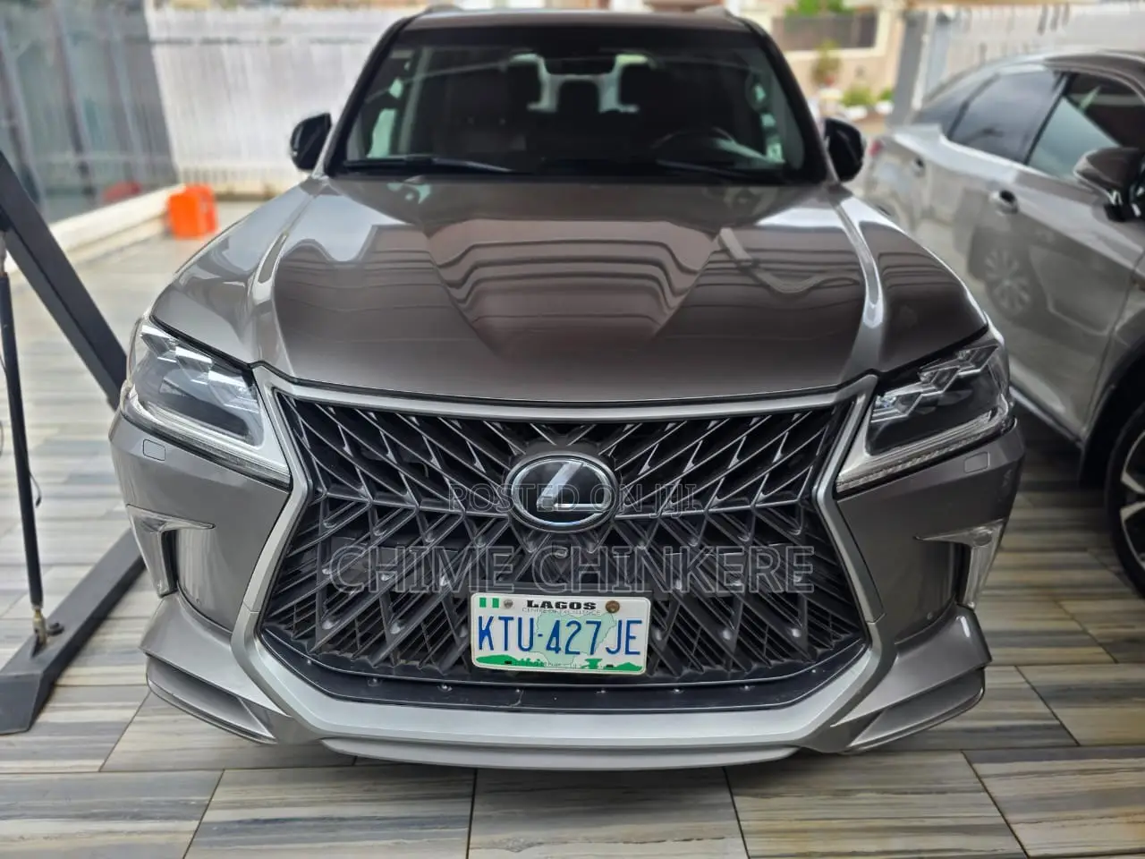 Lexus LX 570 AWD 2017 Gray