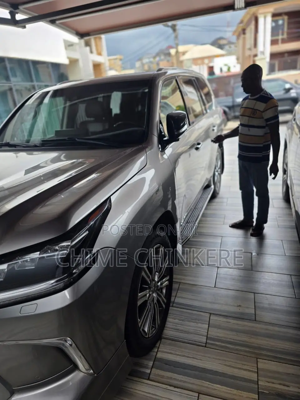Lexus LX 570 AWD 2017 Gray