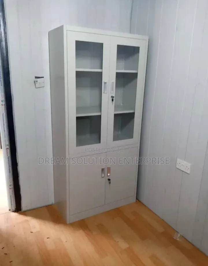 Quality Imported Half Glass Filling Cabinet