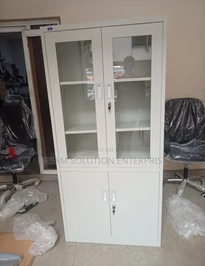 Quality Imported Half Glass Filling Cabinet