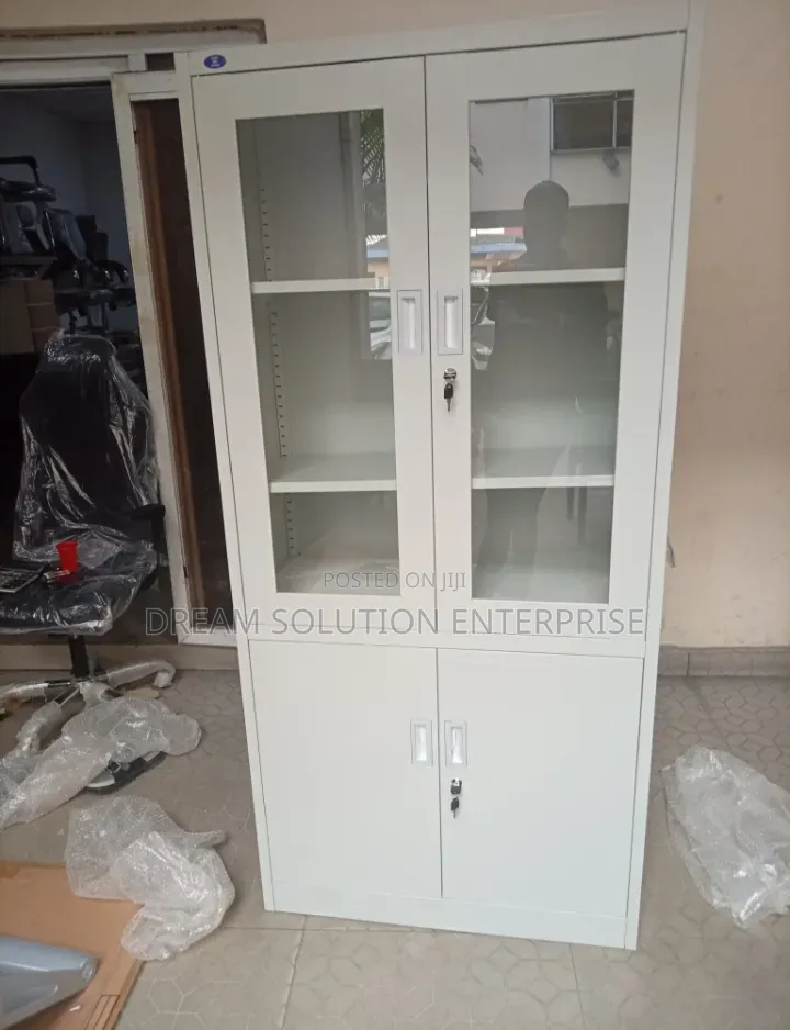 Quality Imported Half Glass Filling Cabinet