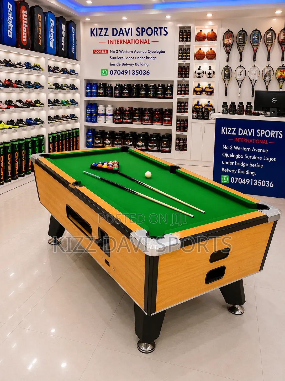 7ft Coin Operated Snooker Board