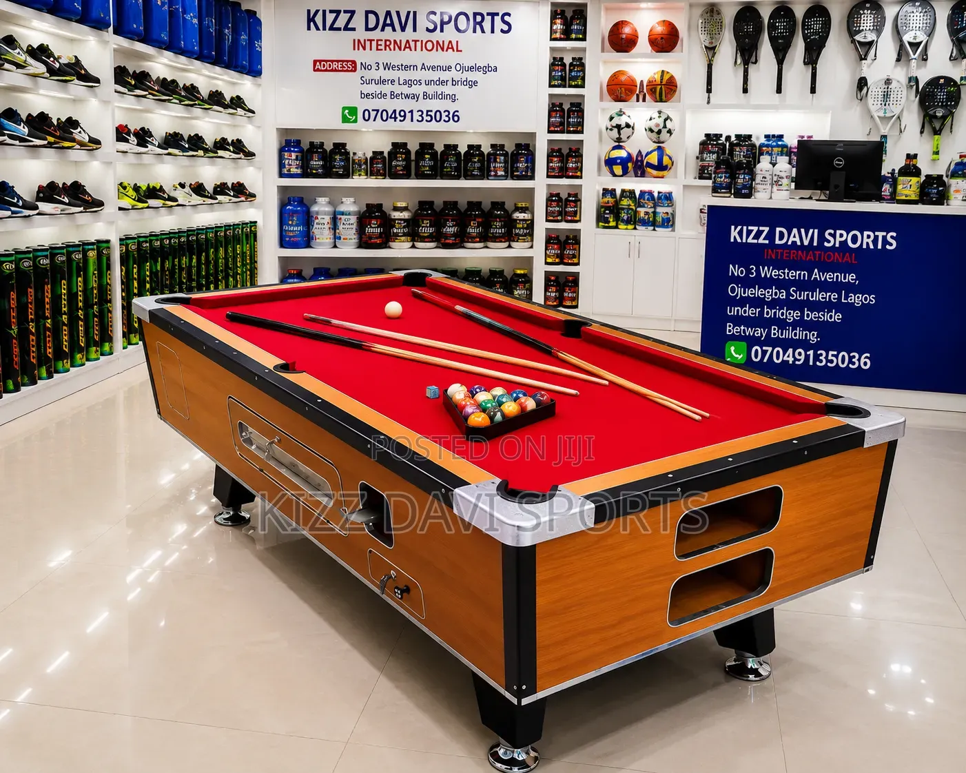 7ft Coin Operated Snooker Board
