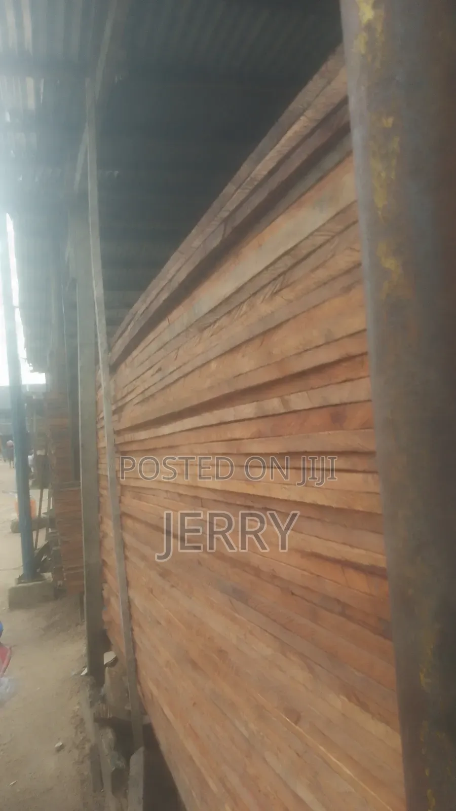 2by4by18 NGala for Roofing, at Portharcort Oyigbo Timber Market