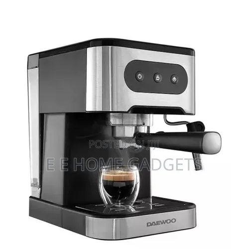 Daewoo 20-Bar Espresso Coffee Machine (Model SDA2698GE) -1350w.