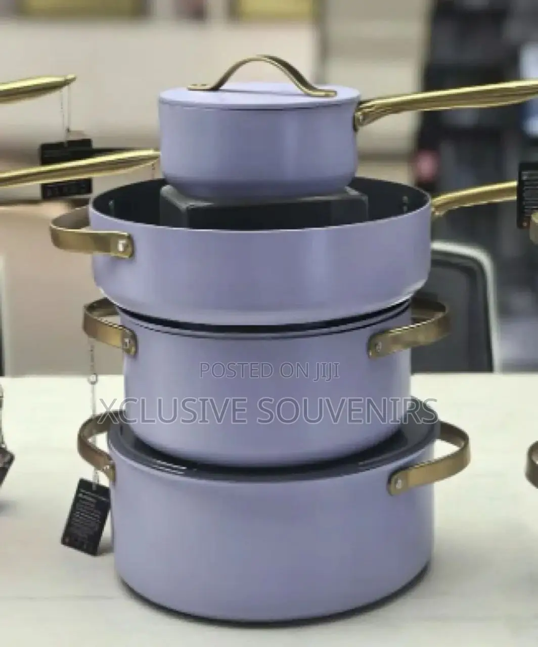 UCC LIFE Luxury Aluminum 7pcs Cookware Set
