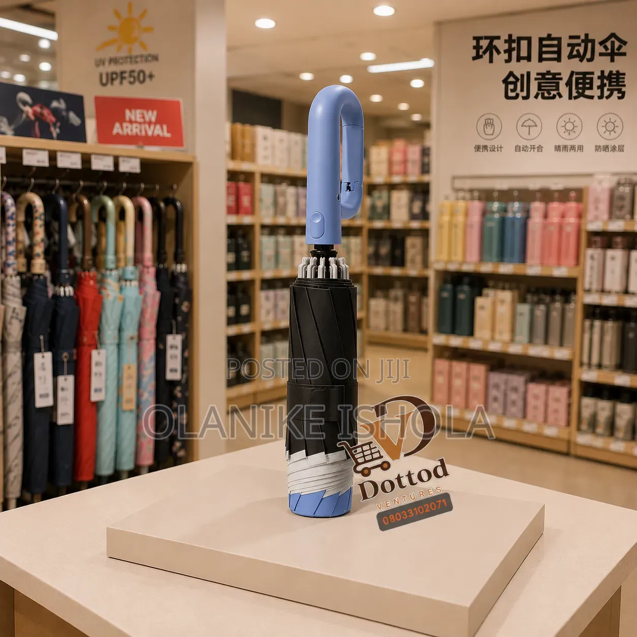 Ring Umbrella Automatic and Super Strong
