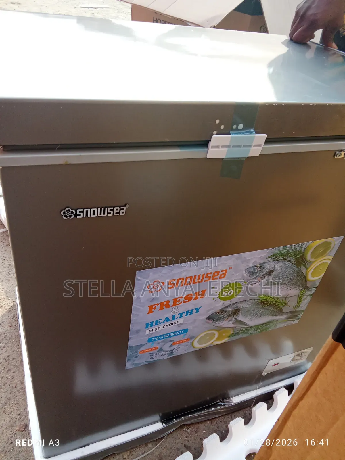 Snowsea Deep Freeze With Glass Door 308G 220L