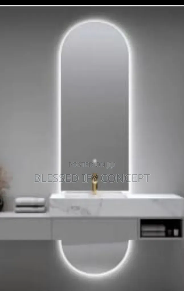 Luxury 60x120 Mirror LED With 3 Lighting