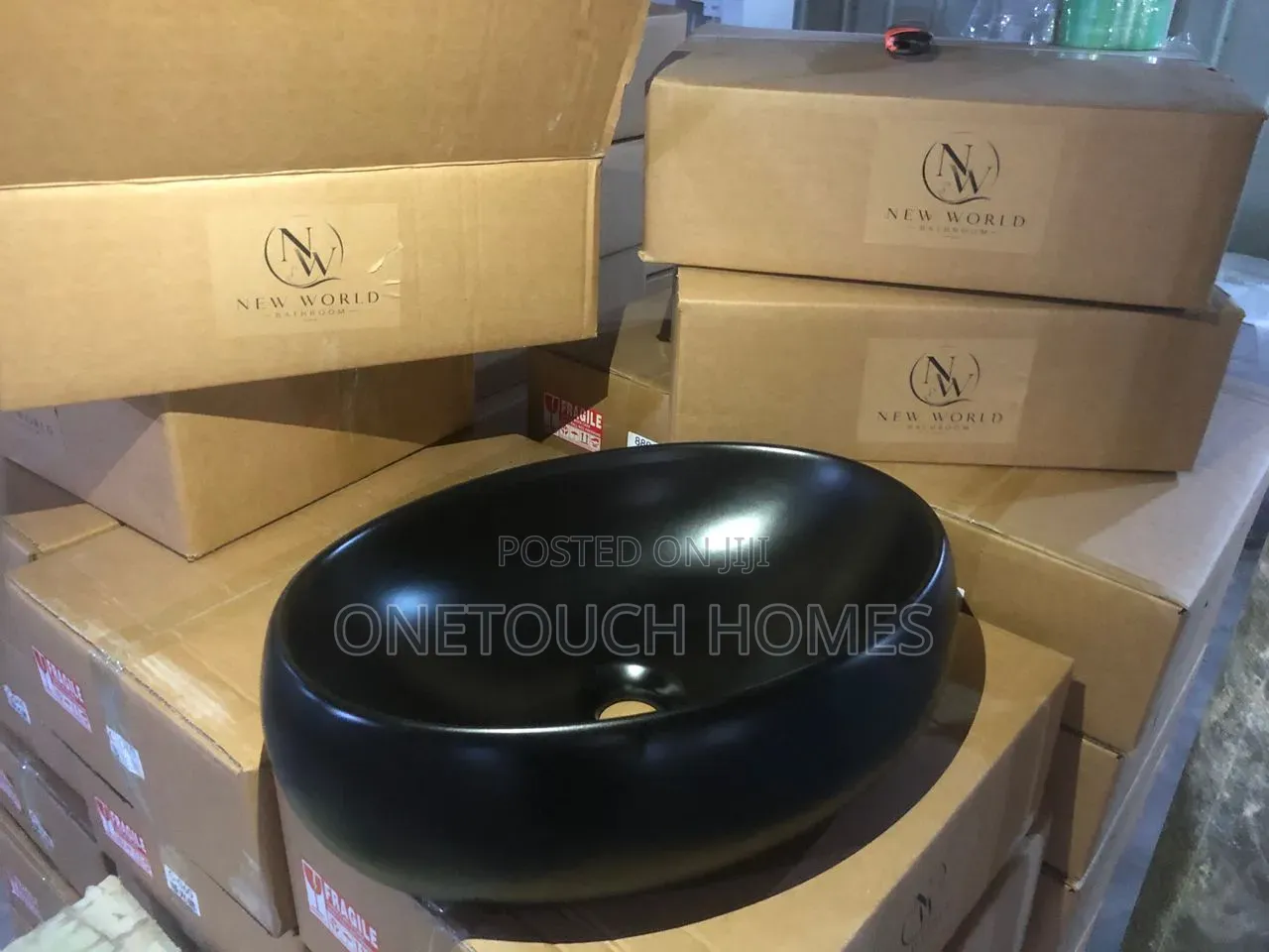 Black Wash Hand Basin