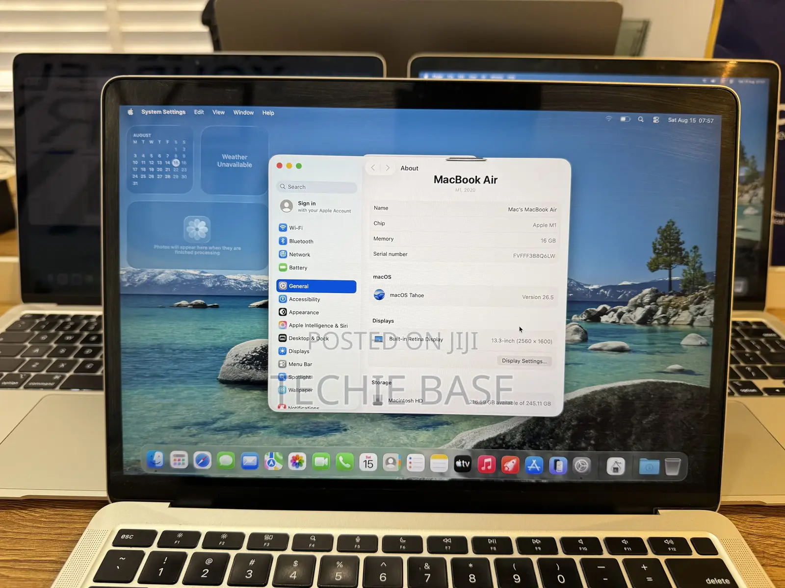 Laptop Apple MacBook Air 2020 M1 16GB Apple M1 SSD 256GB