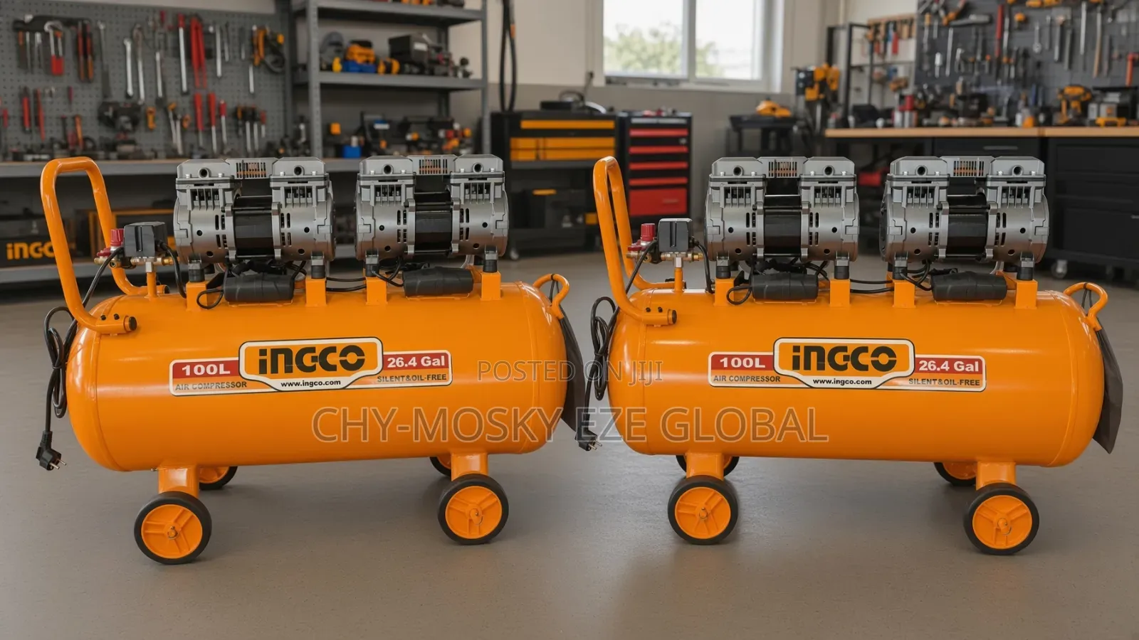 Air Compressor (100l/26.4Gal)