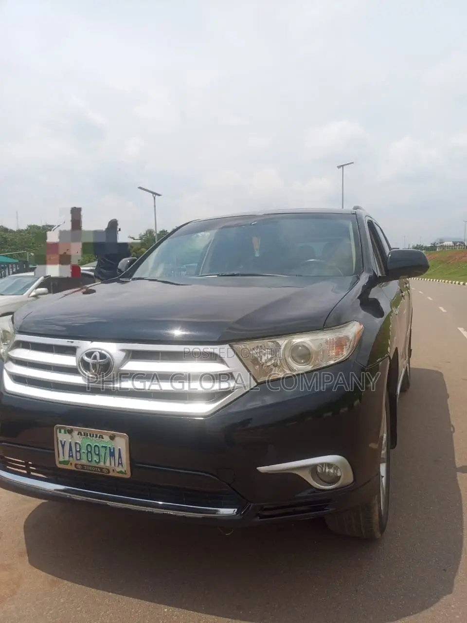 Toyota Highlander Limited 2012 Black