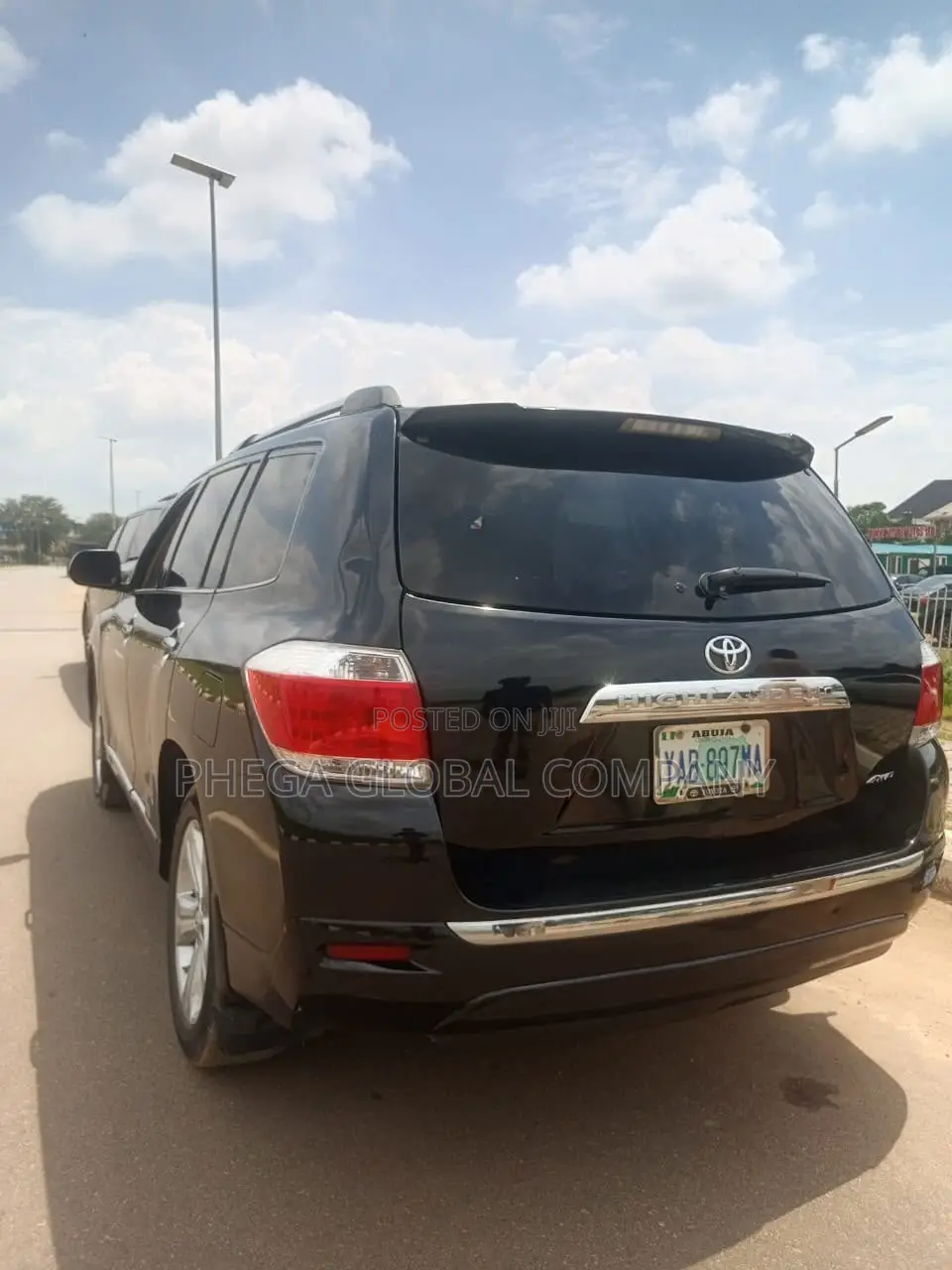 Toyota Highlander Limited 2012 Black