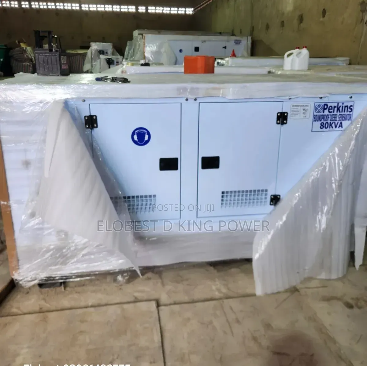 80KVA Perkins Soundproof Generator Brand New With 5 Years Warranty