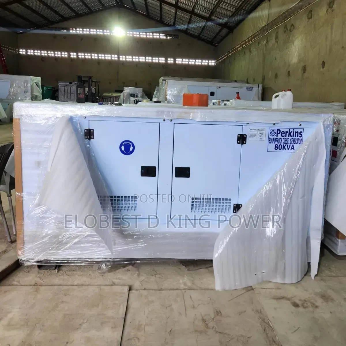 80KVA Perkins Soundproof Generator Brand New With 5 Years Warranty
