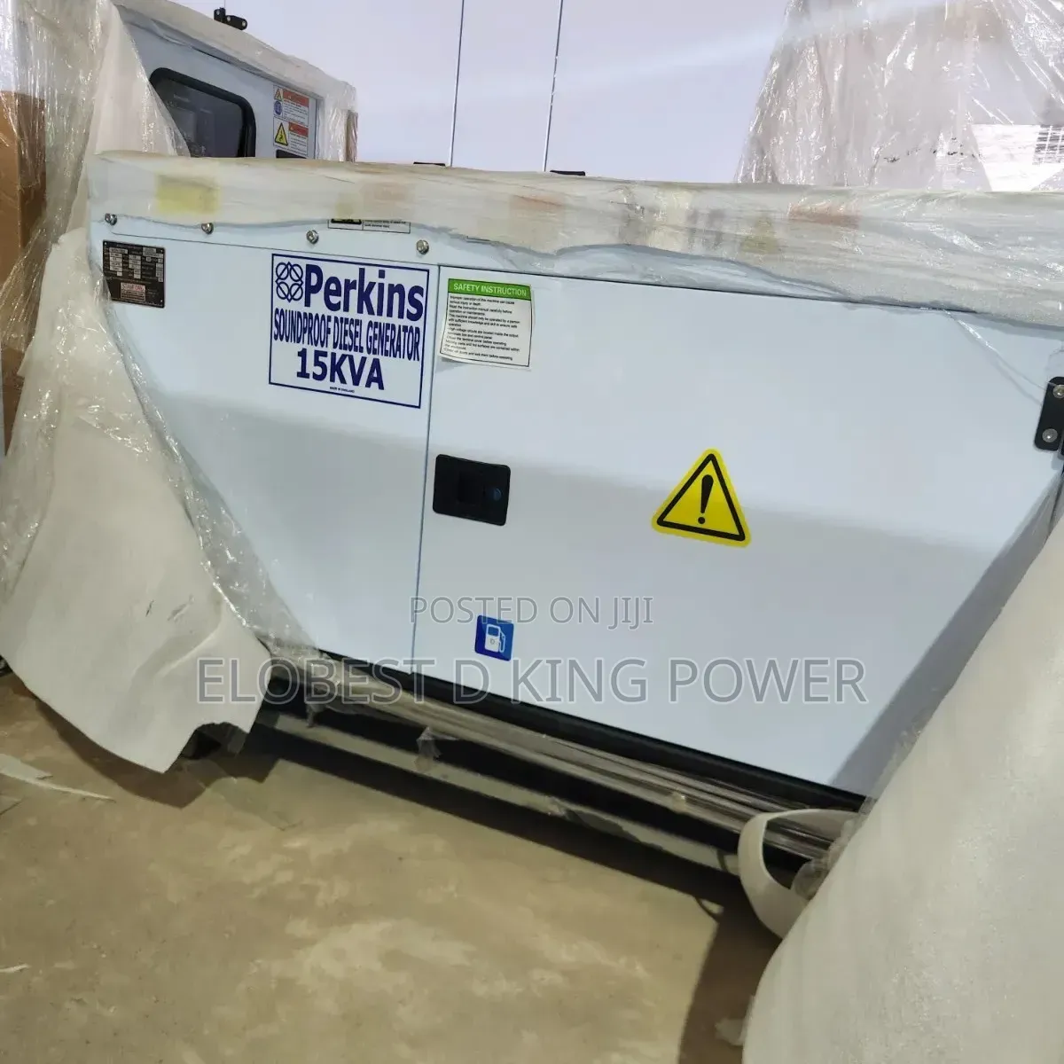 Brand New 15kva Perkins Silent Generator Set 2 Years Warranty