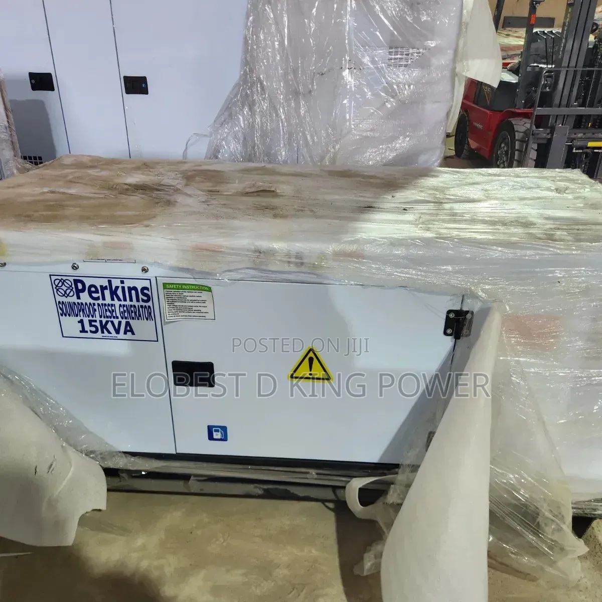 Brand New 15kva Perkins Silent Generator Set 2 Years Warranty