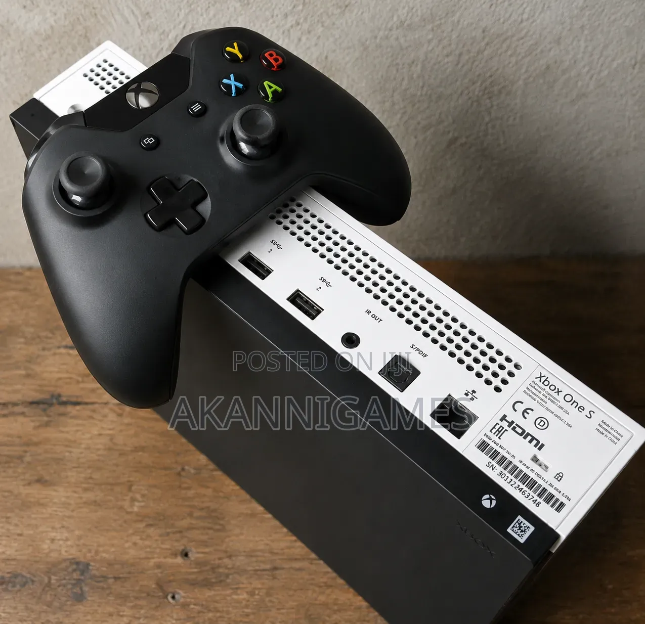 Xbox One S Console + 1 Wireless Controller — Last Unit Available!