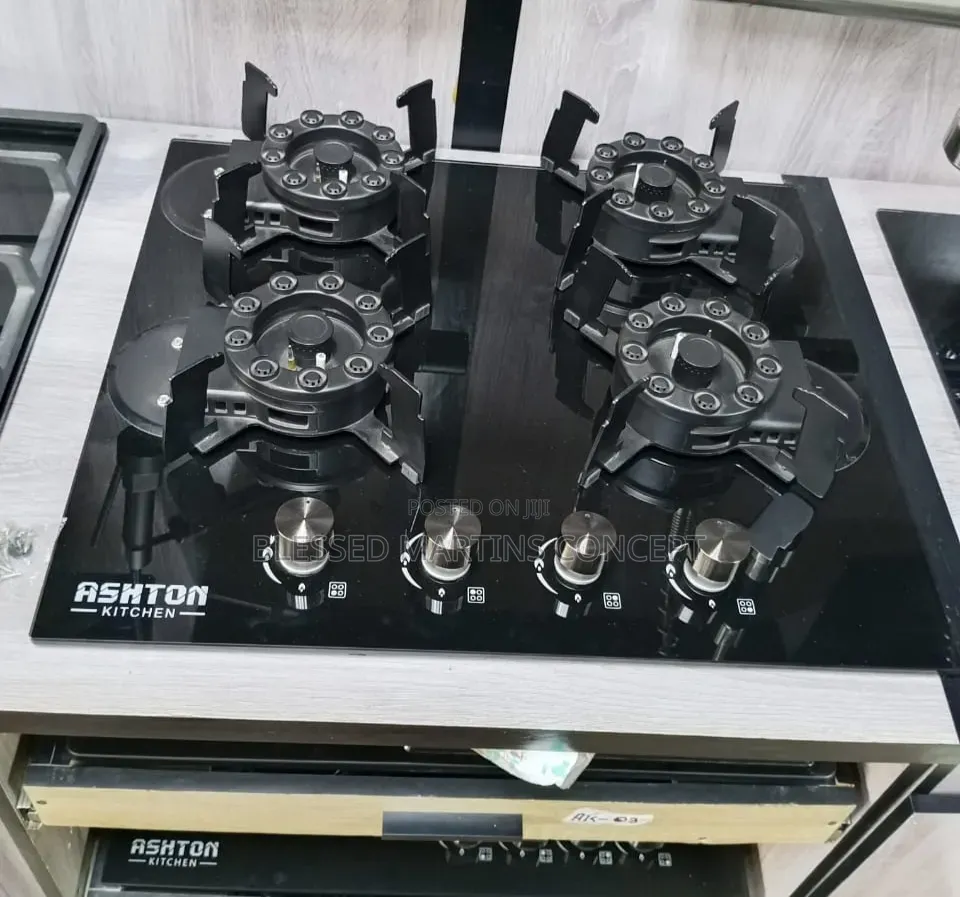 59cm Ashton Kitchen Flip Ups 4 Built-in Burner