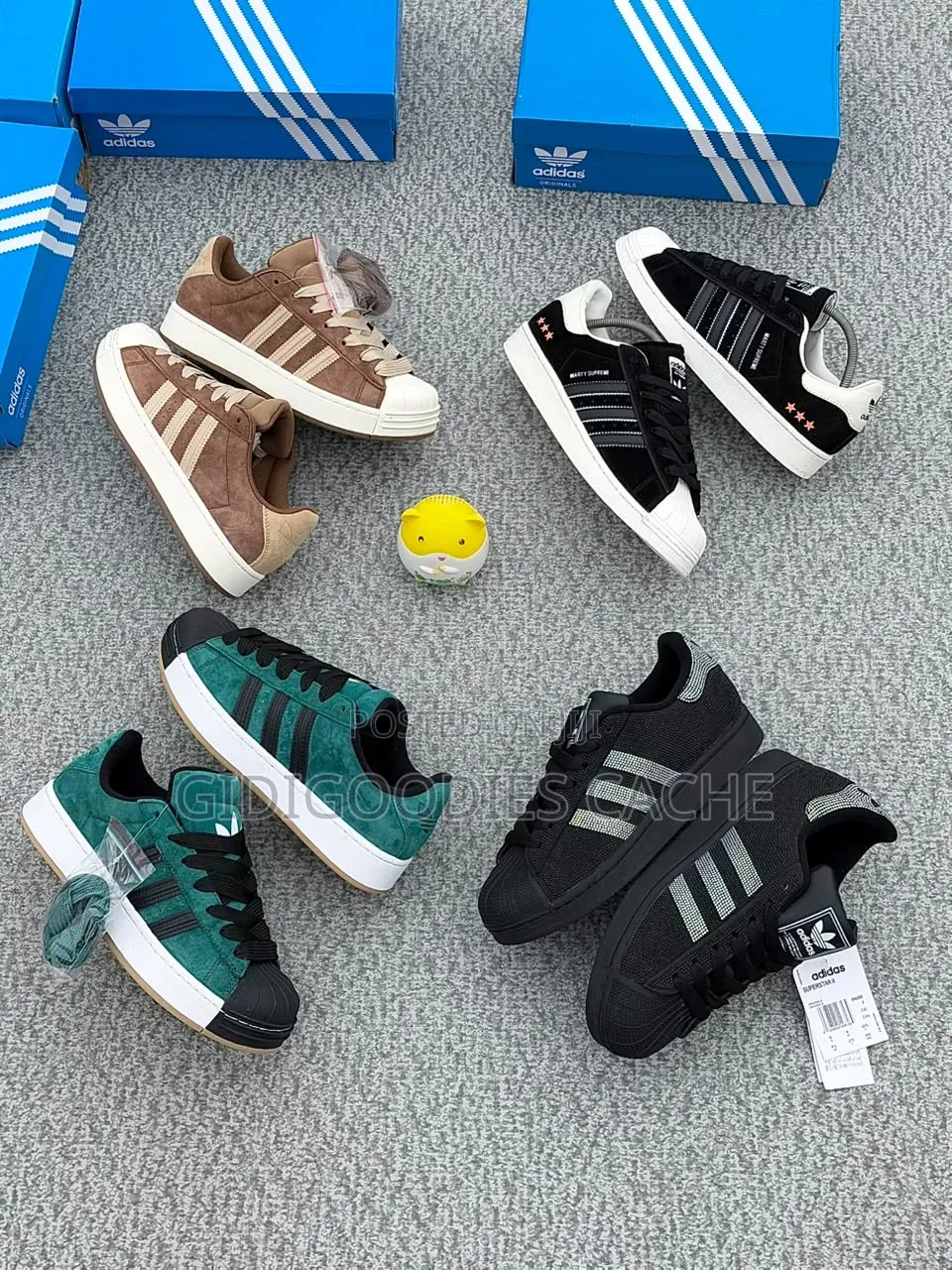 ADIDAS Originals Superstar Sneakers in 4 Colorways Size 40-45