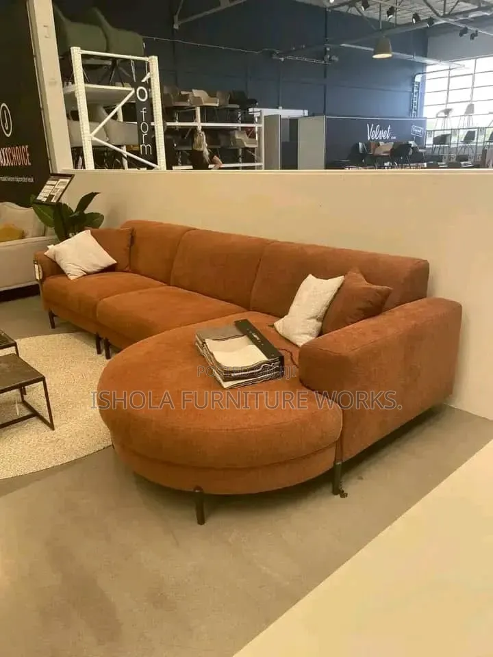 L-Shape Cushion Chairs.