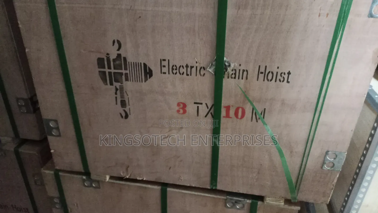 2ton Electric Hoist Chain 10metrers With Trolley