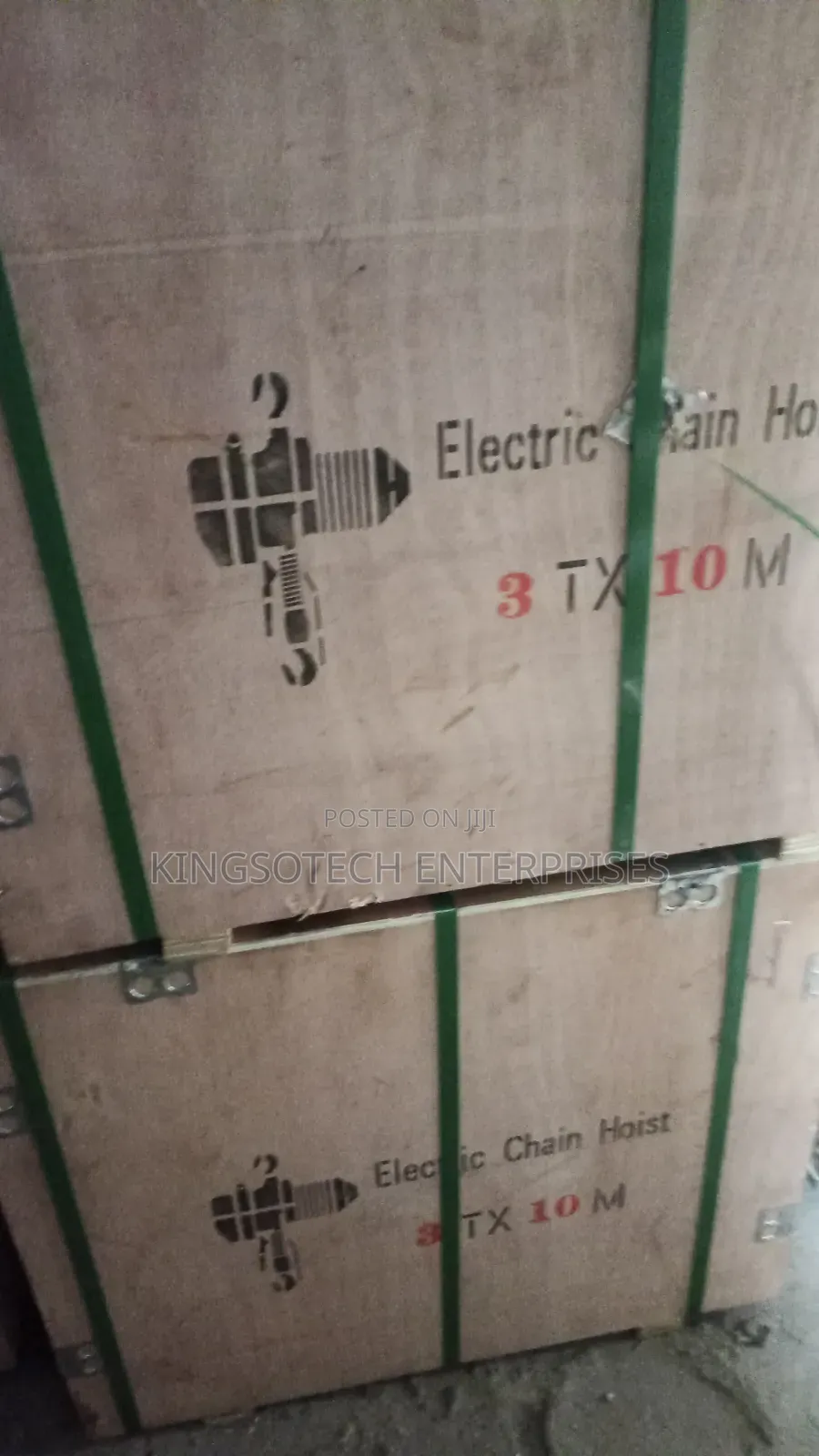 2ton Electric Hoist Chain 10metrers With Trolley