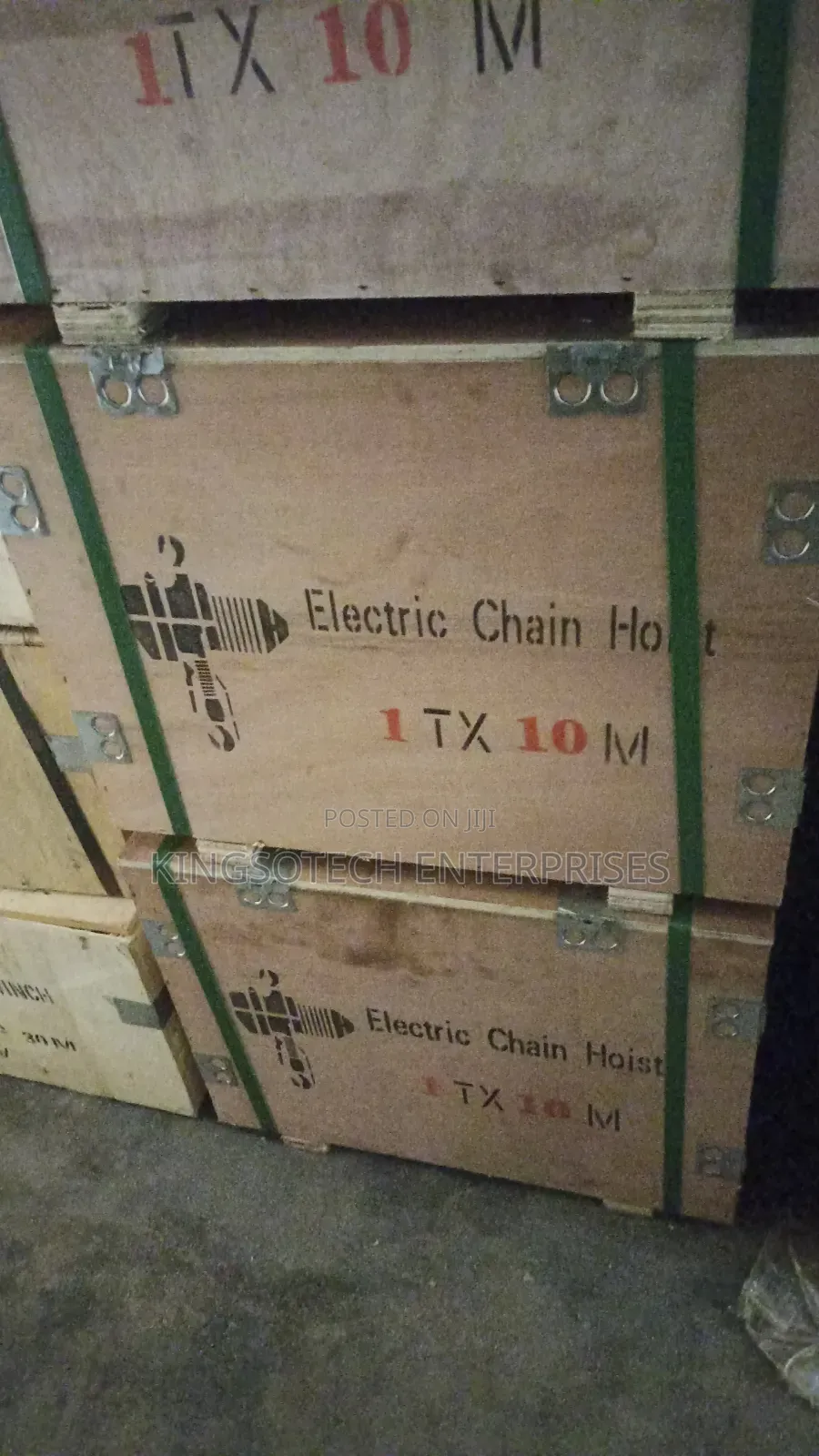 2ton Electric Hoist Chain 10metrers With Trolley